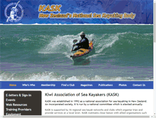 Tablet Screenshot of kask.co.nz