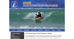 Desktop Screenshot of kask.org.nz